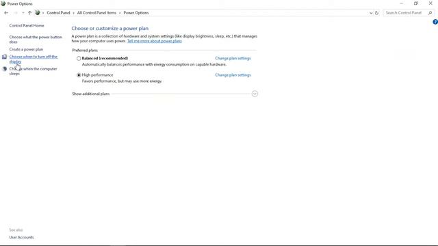 How to add Hibernate button on Windows 10