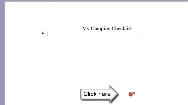 Using Bullets Microsoft Word 2003