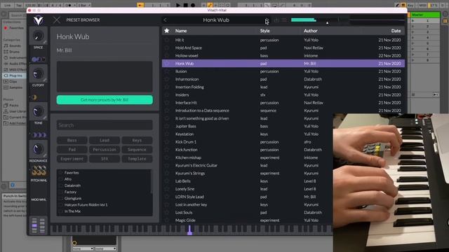 Vital Synth Plus (Preset play-through) on MacBook Air M1