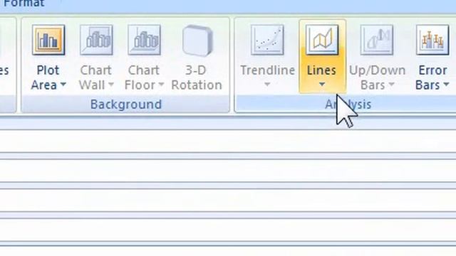 How to add series lines for a chart in an email message