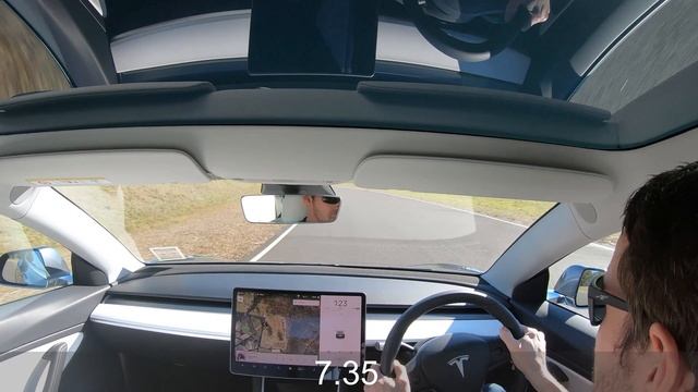 Tesla Model 3 Performance 0-100 test