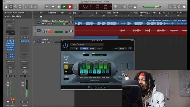 Logic Pro X AUTOTUNE   Logic Pro X Pitch Correction