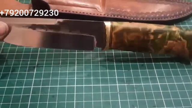 Видео от клиента ,Ножи с клинками от Горшкова Андрея из стали Х12МФ