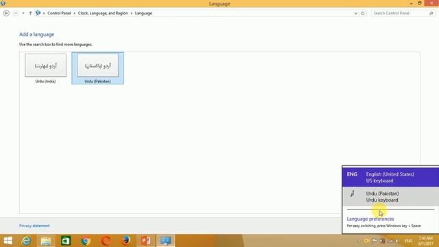 How to add language in windows 8/8.1