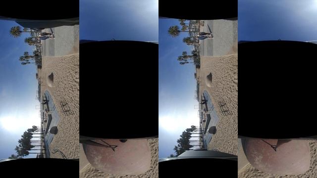 AFM 2019 Santa Monica Pier (Insta360 EVO 180 3D)