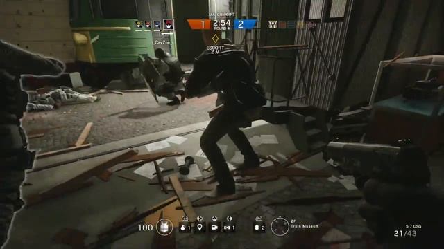 Tom Clancy's Rainbow Six® Siege Hostage moon walk