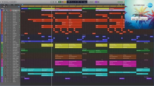 Pop Logic Pro X Template Sleeper