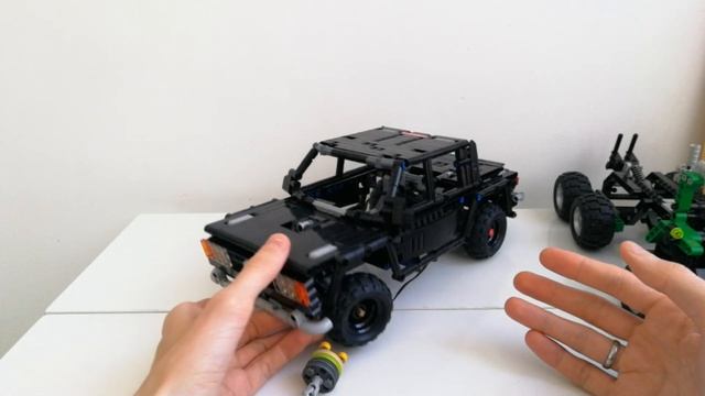 LEGO TECHNIC VAZ 2105 ОБЗОР/РАЗБОР ШАССИ