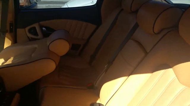 2005 MASERATI QUATTROPORTE blue SPORT sedan WALKAROUND