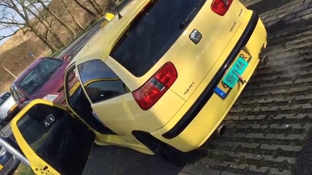 Seat ibiza cupra 2001 exhaust sound.