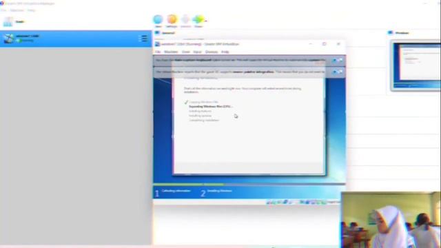 Cara menginstal Windows 7 32 bit di virtual box