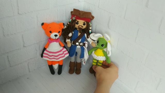 #летний_бум_амигуруми Итоговое видео. 4 игрушки за марафон.