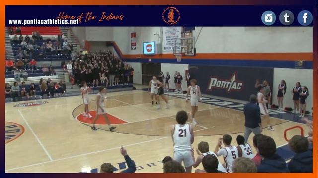 Varsity Boys Basketball - Pontiac Township High School v Central Catholic - 1.5.2024