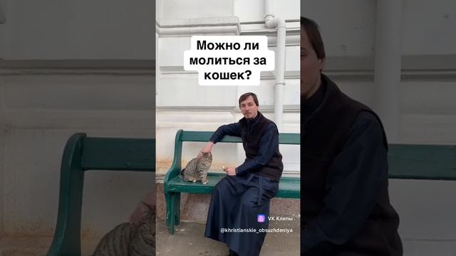 можно ли молиться за кошек? #православие #кошки #гертруда