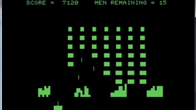 Space Invader - Commodore PET - emulador VICE 3.1 - probado Windows 7 x64