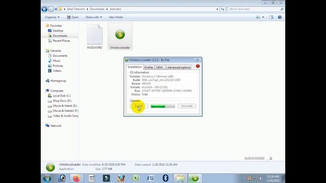 How to Activate Windows 7 | Without Product Key 20202 | উইন্ডোজ-৭ এ্যাক্টিভ করুন ১ মিনিটে 2022 |