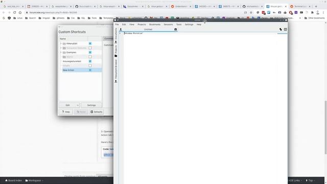 Mouse Gestures - Custom Shortcuts - Kubuntu - Plasma - Linux
