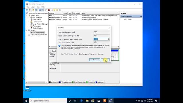 How To Use Disk Management Utility In MS Windows