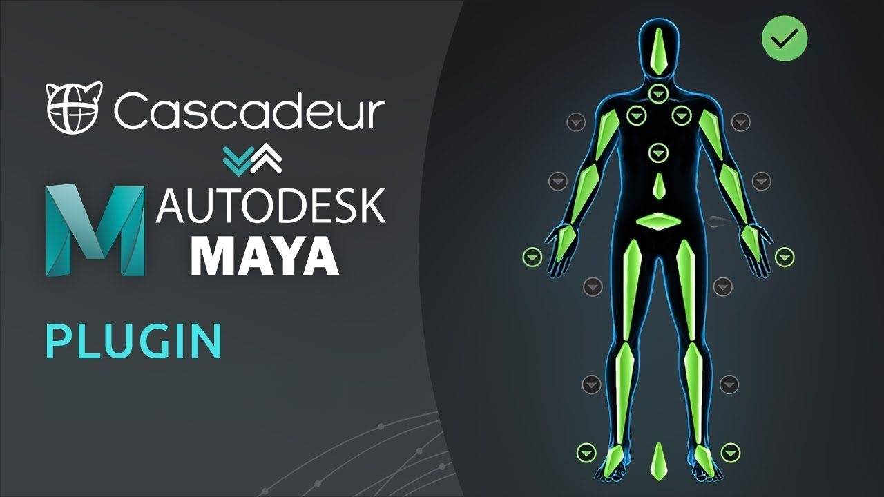 Подключаемый модуль (plugin) Cascadeur для Autodesk Maya