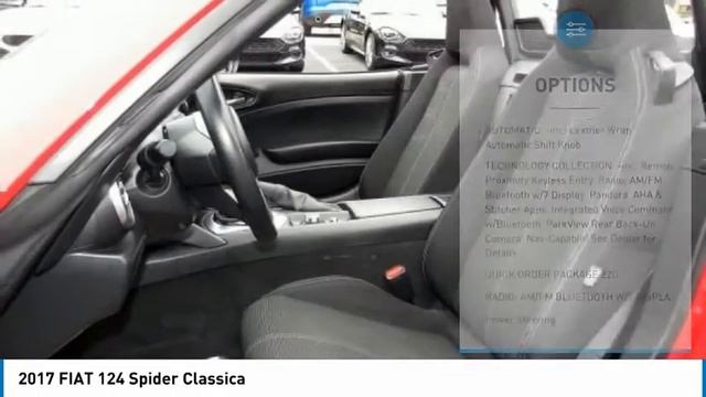 2017 FIAT 124 Spider Cherry Hill NJ 27869