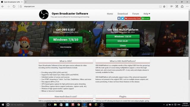 Tutorial - How to get the best video recording program for FREE 2015 (Windows 7/8.1/10 and Linux PC