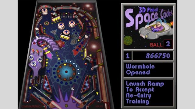 3D Pinball Space Cadet Gameplay - Score 1,138,750