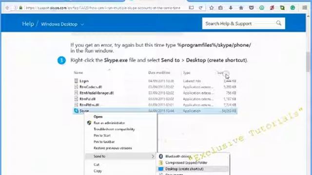 How to run 2 skype in 1 windows Exclusive Tutorials