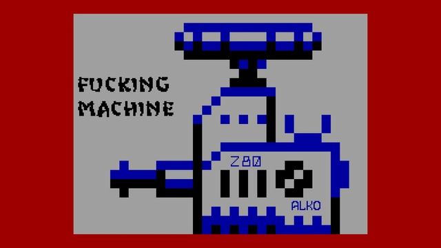 Fucking Machine - ALKO [#zx spectrum Beeper Music Demo]