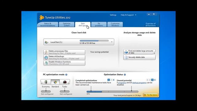 TuneUp Utilities 2012