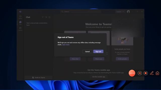 Online meeting / class I'D not working in Windows 11 pre-installed Team app ll Solution ll