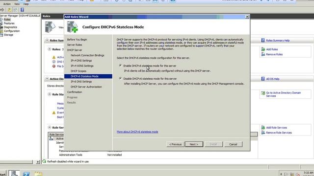Dynamic Host Configuration Protocol (DHCP in Windows server 2008 R2)