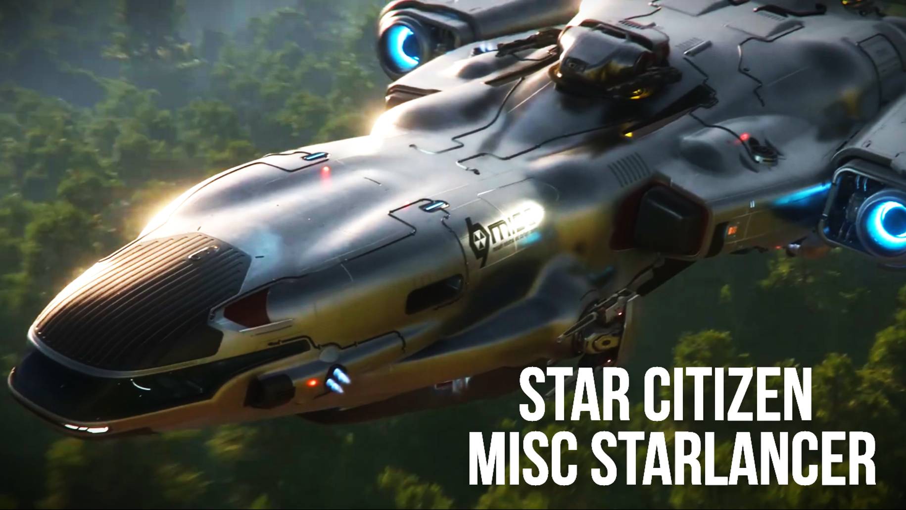 Star Citizen MISC Starlancer Трейлер 2024