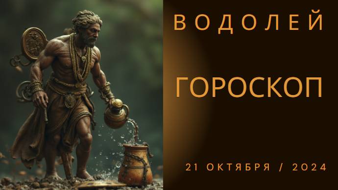 Водолей ♒ – Творческие идеи в воздухе! Гороскоп на 21 октября 2024