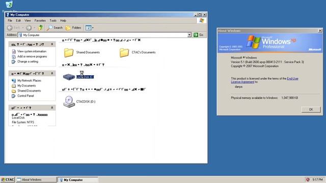 УСТАНОВИЛ ОПЕРАЦИОННУЮ СИСТЕМУ WINDWOS СТАС - ГОВНОСБОРКА WINDOWS XP PROFESSIONAL