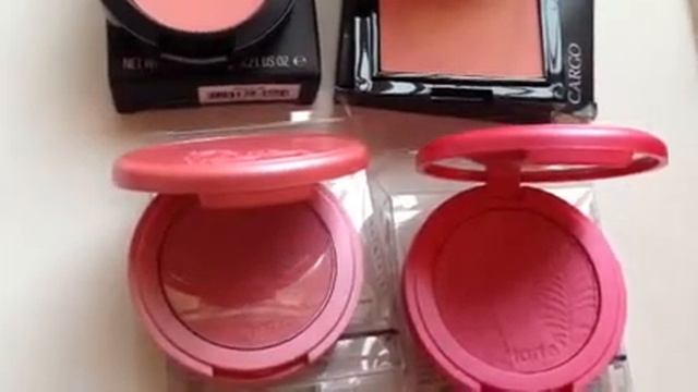 Tarte Cosmetics: A review of the top pink blushes for the h