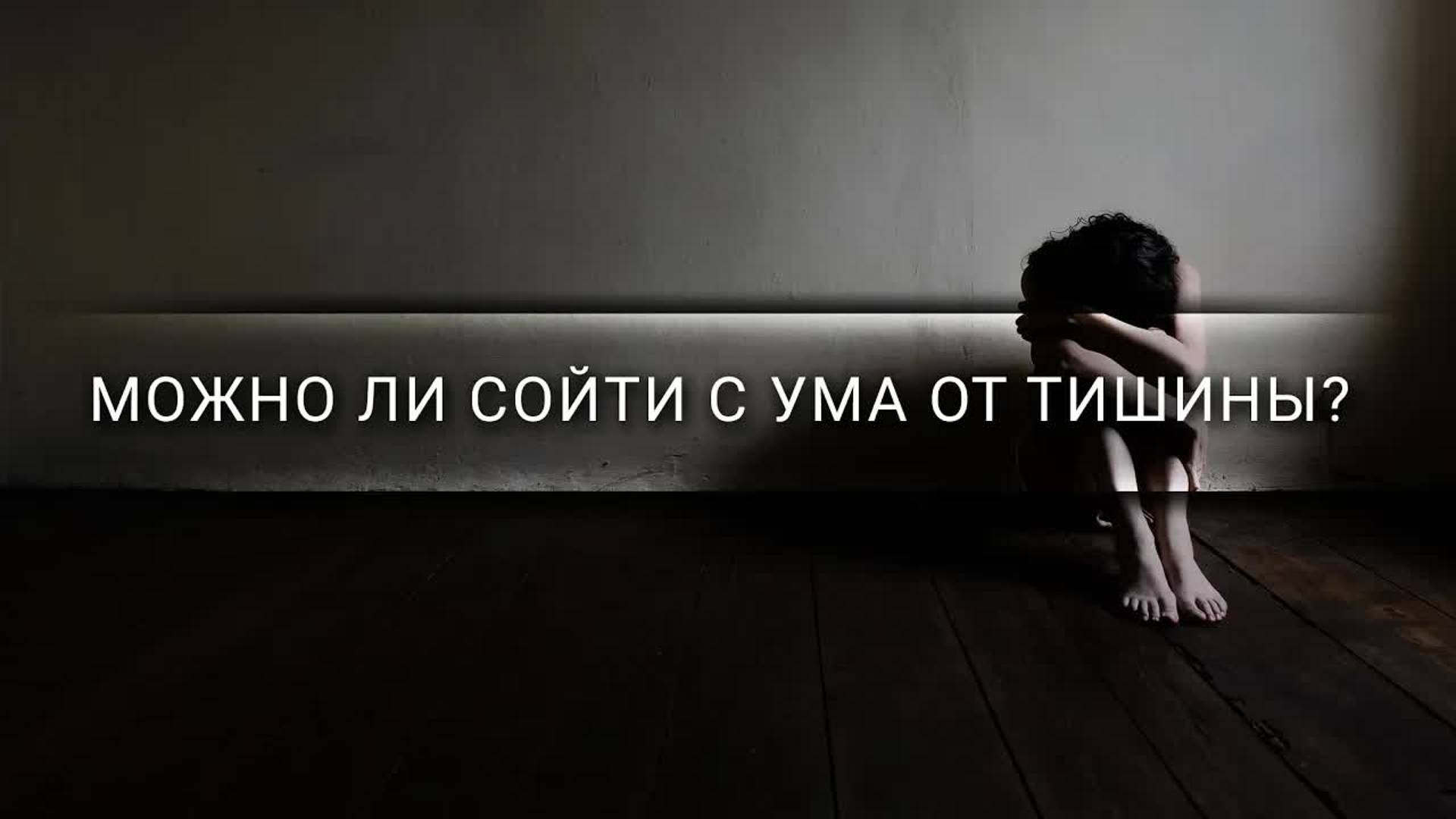 [Veritasium] Можно ли сойти с ума от тишины?