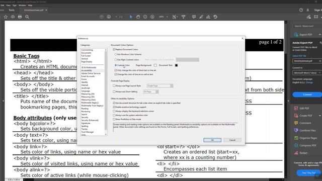 True dark mode with PDFs in Adobe Acrobat for Windows 10