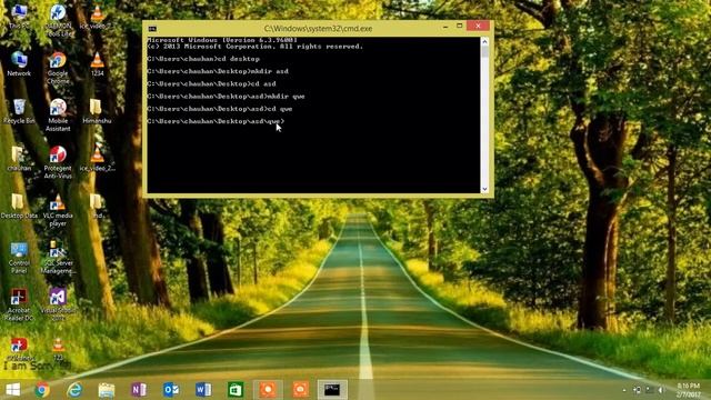 How to Create, Rename And Delete Directory(Folder) by CMD