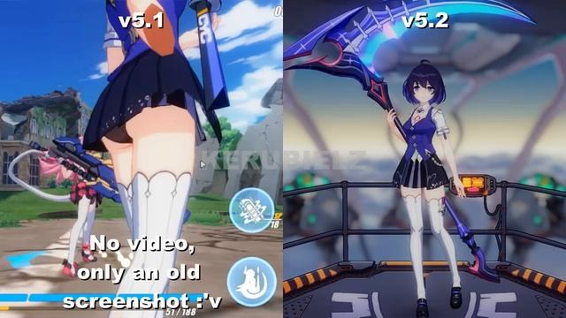 Theresa & Seele (again) changes after v5.2 update | Honkai Impact 3rd