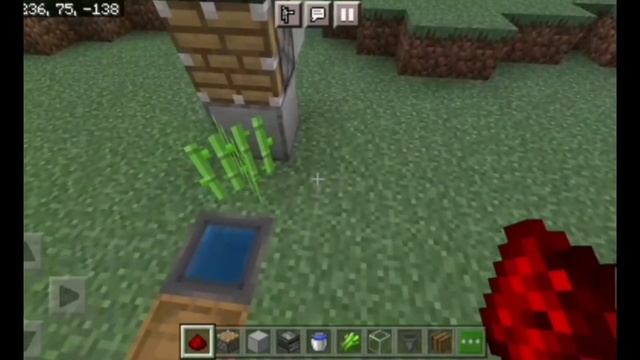 Automatic, Compact Sugarcane Farm Minecraft [PE/Java Edition/Bedrock Edition/Win 10 Edition]