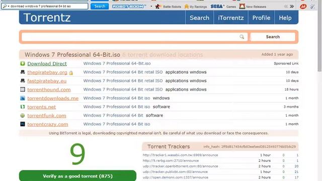 how to download windows 7 profiosnal 64bit direct or torrent الحلقة 3