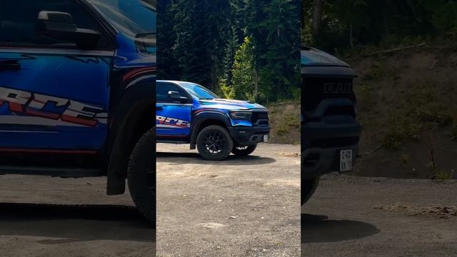 RAM TRX “LEAVING FORCE” in mountain #automobile #trx #ram