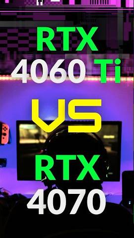 RTX 4060 Ti 8GB vs RTX 4070 12GB in 8 GAMES TEST 2023 in 1080p #rtx4070 #rtx4060ti #nvidia