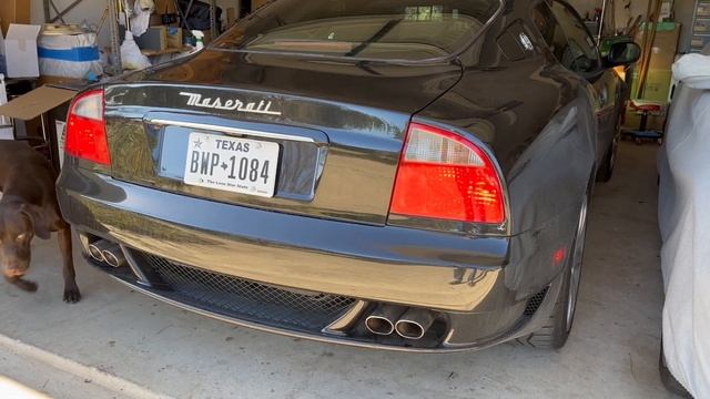 Maserati 4200 Coupe Cold Start