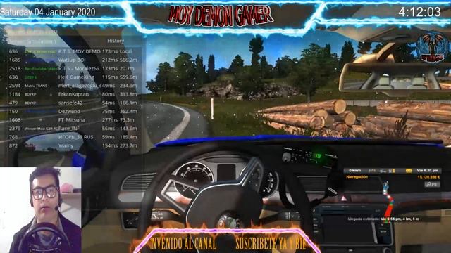 🔴EURO TRUCK SIMULATOR 2 CON MORALEZ DE MADRUGADA JAJAJA