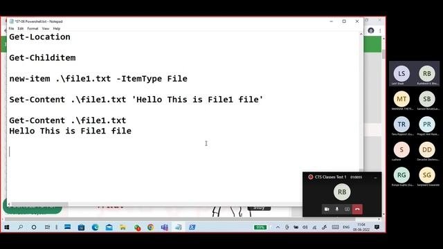 (B17) PowerShell Part2 - CmdLets  - File And Directory -New,Get,Set,Add, Copy, Move, Remove, Rename