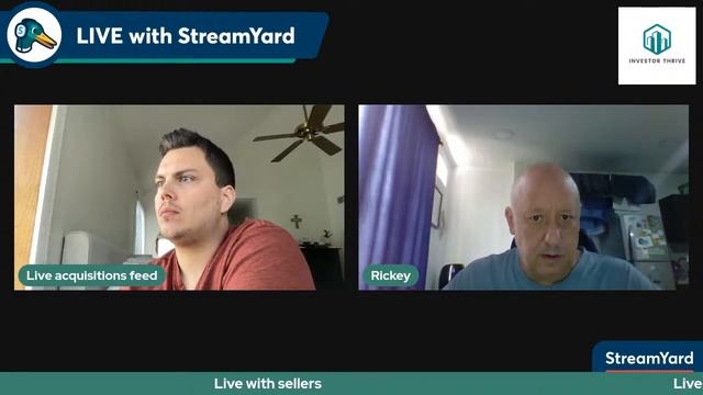 Listen to our live acquisitions & sales process