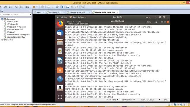 UDS Server | Cliente Ubuntu Linux 18.04 LTS | Grupo 13 | 4Nov2018
