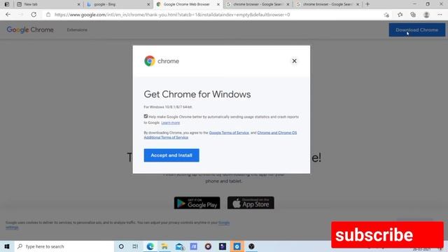 Download chrome for windows | Chrome Download kaise kare | Respoding Chrome | Install chrome browse