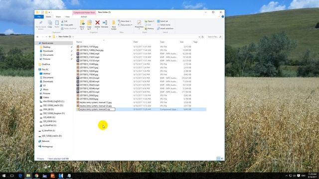 How to ZIP compress files in Windows